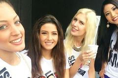 Miss Izrael a Miss Libanon na Miss Universe