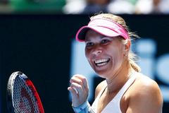 Lucie Hradecká slaví vítězství v prvním kole Australian Open