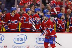 Tomáš Plekanec slaví gól