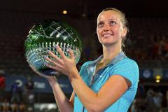 Petra Kvitová na turnaji v Sydney 2015