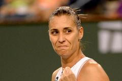 Flavia Pennettaová na turnaji v Indian Wells 2015
