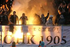 Fotbal, Gambrinus liga, Hradec Králové - Plzeň: fanoušci Hradce