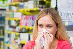 Nachlazení, nemoc, ilustrační foto