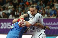 MS v házené: ČR - Francie (Horák)