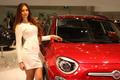 Autosalon Vídeň - holka Fiat