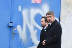 Andrej Babiš a Tomáš Macura v Ostravě