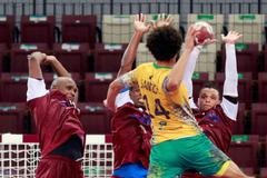 MS v házené 2015 Katar vs Brazílie (Santos)