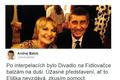 Andrej Babiš a Eliška Balzerová