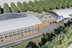 Návrh rekonstrukce Zimního stadionu Luďka Čajky ve Zlíně