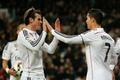 Bale a Cristiano Ronaldo slaví gól Realu