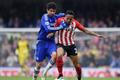 Diego Costa a Nathaniel Clyne v zápase Chelsea vs. Southampton