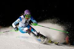 Šárka Strachová při SP ve Flachau 2015