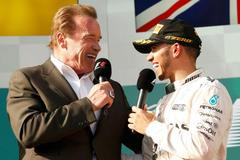 Hamilton a Schwarzengger: I'll be back!