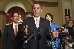 USA - platební neschopnost - shutdown - Boehner