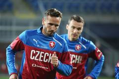 Trénink české reprezentace: Sivok