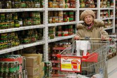 Nakupování, Rusko, ilustrační snímek