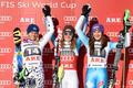 Shiffrinová, Zuzulová a Strachová na stupních vítězů na Světovém poháru