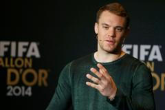 Manuel Neuer na Zlatém míči 2014