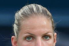 Karolína Plíšková v semifinále turnaje v Dubaji 2015