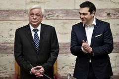 Řecký prezident Pavlopulos a premiér Alexis Tsipras