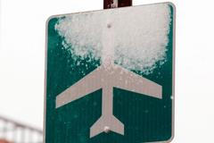 USA v zajetí sněhu