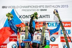 MS v biatlonu 2015, vítězný český tým