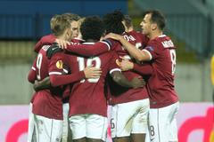 EL, Slovan-Sparta: radost Sparty