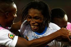 Dieudonne Mbokani z Demokratické republiky Kongo