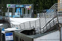 Ve Špindlerově Mlýně se zřítilo nástupiště na lanovku