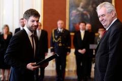 Zeman jmenoval Pelikána ministrem spravedlnosti