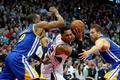 NBA: Golden State Warriors vs Atlanta Hawks (Scott, Iguodala, Lee)