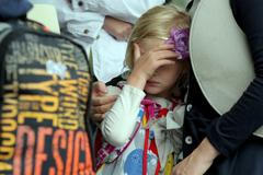 Děti jdou poprvé do školy v Milovicích