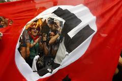 Foto: Návštěva Merkelové v Řecku vzbudila vlnu vášní