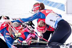 České biatlonistky na SP v Hochfilzenu