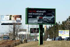 Billboardy, reklama, ilustrační foto