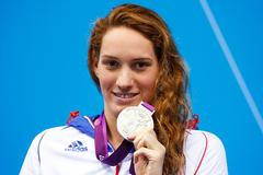 Francouzská plavkyně Camille Muffatová