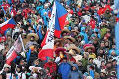 SP biatlon - Nové Město na Moravě: diváci