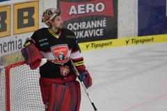 Zlín - Mountfiled HK: smutný brankář Pavel Kantor