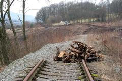 Odklízení závalu na D8