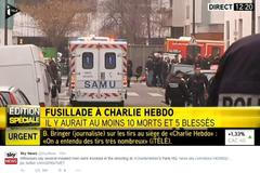 Video z útoku na redakci Charlie Hebdo
