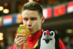 Maslák pádil za zlatou medailí, rekord slavil s Krtečkem