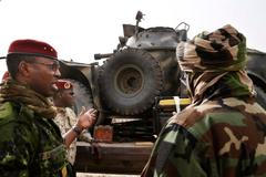 Čadští vojáci v boji proti Boko Haram