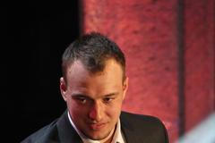 Slavnostní zakončení extraligy 2012/13 v klubu SaSaZu: Jan Kovář