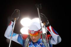 Soči 2014, biatlon, smíšená štafeta: Ondřej Moravec
