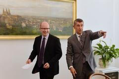 Bohuslav Sobotka a Andrej Babiš
