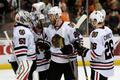 Chicago oslavuje postup do finále NHL.