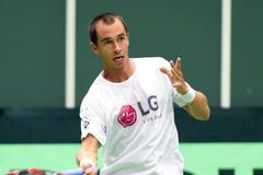 Lukáš Rosol před Davis Cupem s Austrálií (2015)
