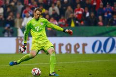DFB Pokal: Bayern - Dortmund : Manuel Neuer kope penaltu