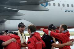 Návrat záchranářů z Nepálu