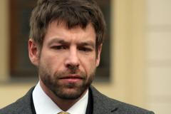 Robert Pelikán po návštěvě u prezidenta